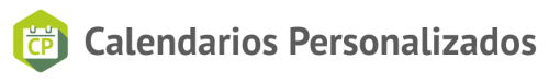 Logotipo Calendarios Personalizados